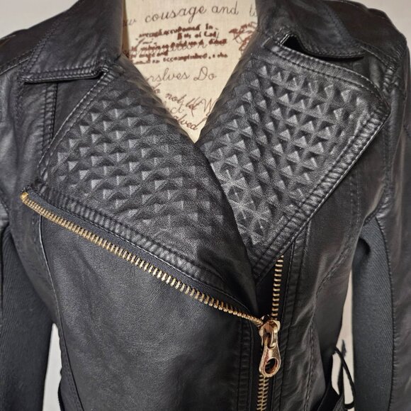 Faux Leather Jacket - Picture 2 of 9